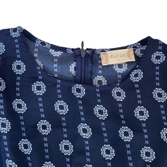 Altar’d State Juneau Navy Dress - Size S - Picture 8 of 9